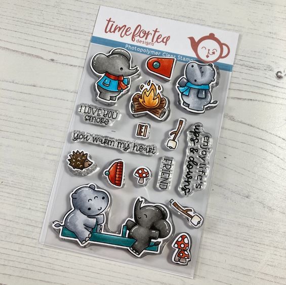 ***NEW*** Time For Tea - Life's Ups and downs clear stamp set