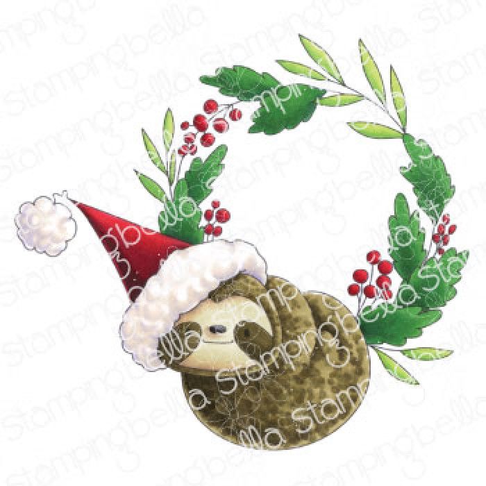 ***NEW*** Stamping Bella - SLOTH WREATH