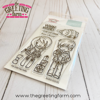 Warm Wishes clear stamp set - The Greeting Farm
