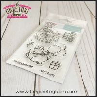 Let's Pawty clear stamp set - The Greeting Farm