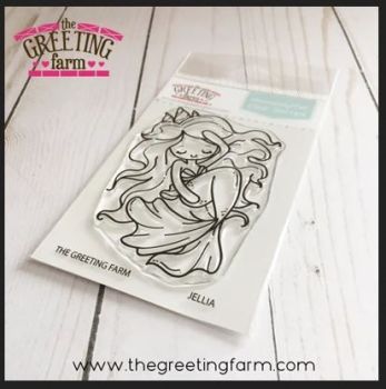 Jellia Mermaid clear stamp set - The Greeting Farm