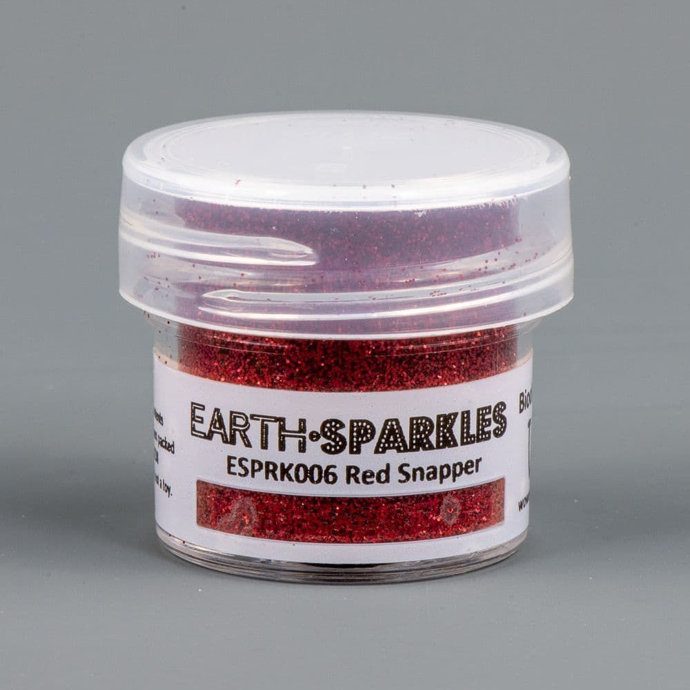 Red Snapper - WOW! EARTH SPARKLES Biodegradable Glitter.