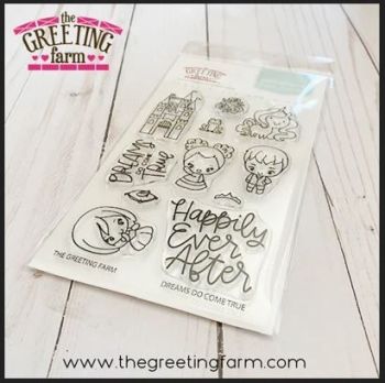 Dreams Do Come True clear stamp set - The Greeting Farm