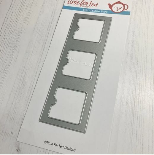 ***NEW*** Time For Tea - Lift The Flap Slimline Add On Die set