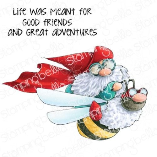 Stamping Bella - Gnomes - FLYING GNOME