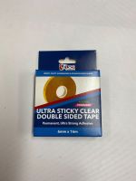 Double Sided Polyester Ultra Sticky Clear Tape - 6mm x 16m