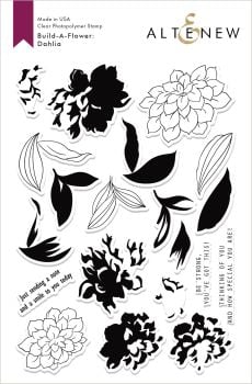 Build-A-Flower: Dahlia Layering Stamp & Die Set - Altenew