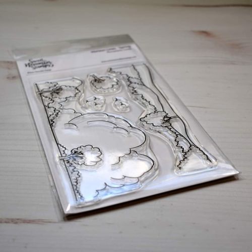 ****NEW****Sweet November - Horizon Lines - Spring Clear stamp set