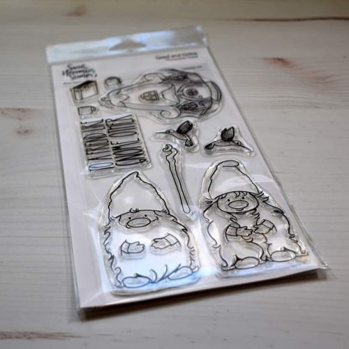 ****NEW****Sweet November - Gned and Gnina Clear stamp set
