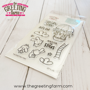 Lets Go clear stamp set - The Greeting Farm