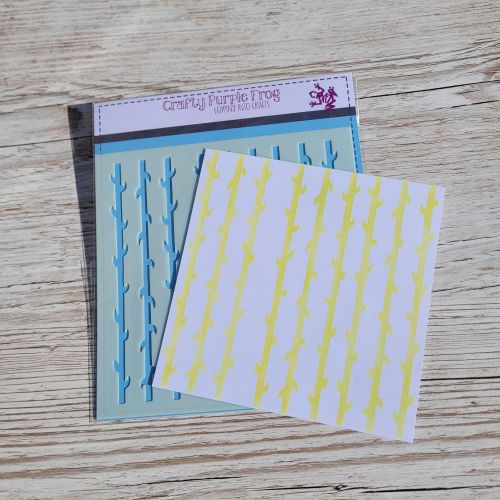 ****NEW**** Thorns stencil - Crafty Purple Frog