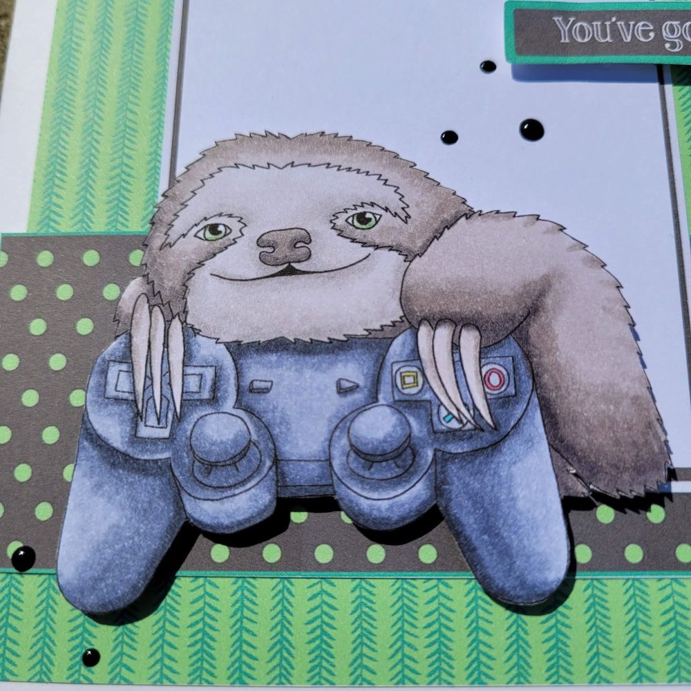 Super sloths - Digital stamp set - Crafty Purple Frog