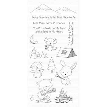 My Favorite Things - Happy Campers Clear Stamps