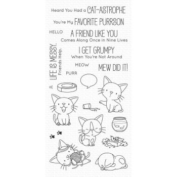 My Favorite Things - Cat-astrophe Clear Stamps