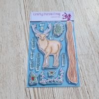 Deer Friend Stamp Set - Crafty Purple Frog