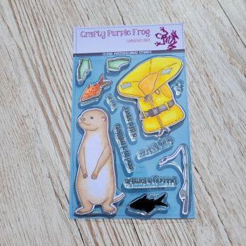 Otterly Adorable Stamp Set - Crafty Purple Frog