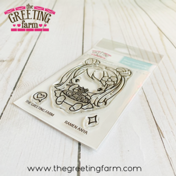 Ramen Anya clear stamp set - The Greeting Farm
