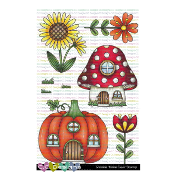 ***NEW*** C.C. Designs - Gnome Homes Clear Stamps