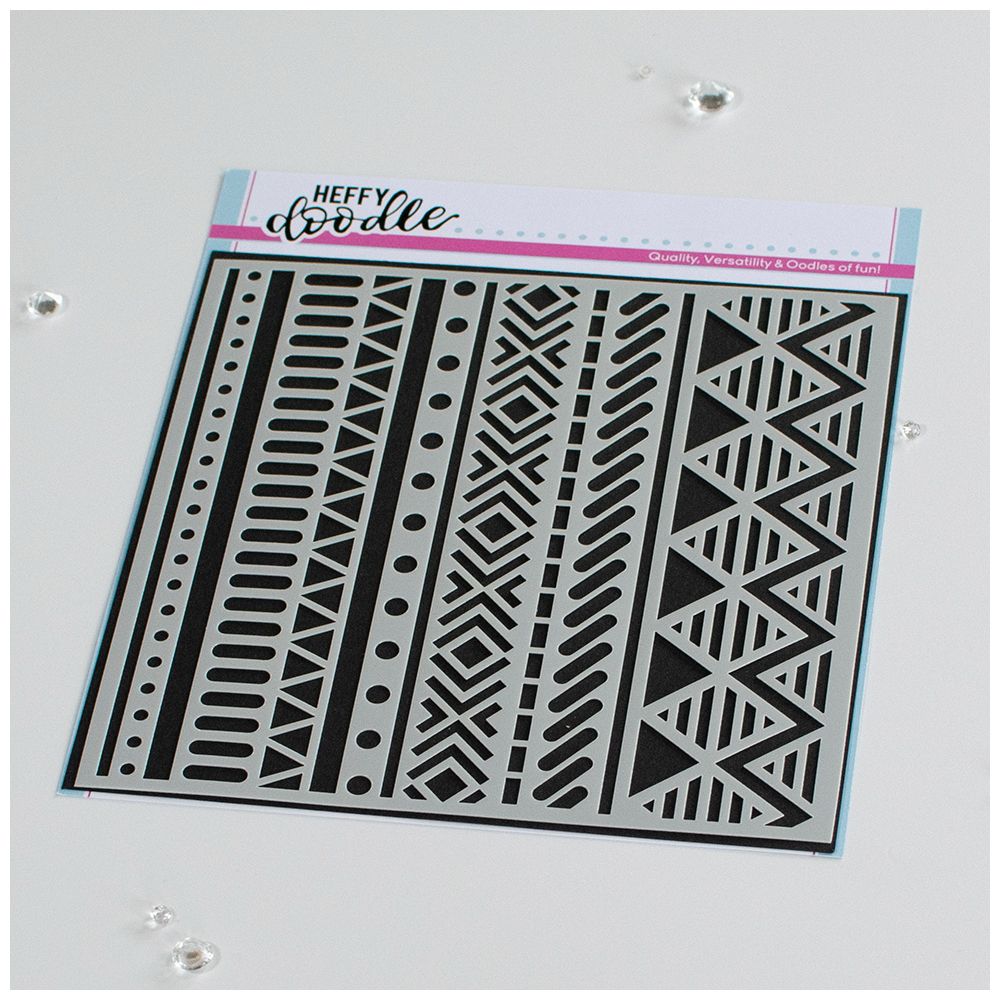 ***NEW*** Heffy Doodle - Fiesta Time Stencil