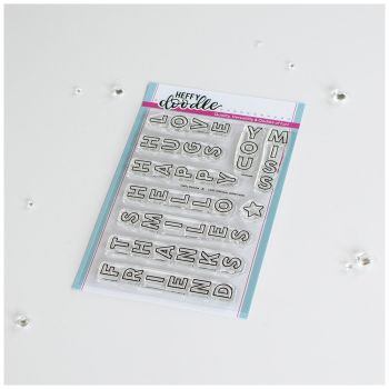***NEW*** Heffy Doodle - Very Vertical Greetings clear stamps