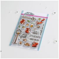 Heffy Doodle - Nuts About You clear stamps