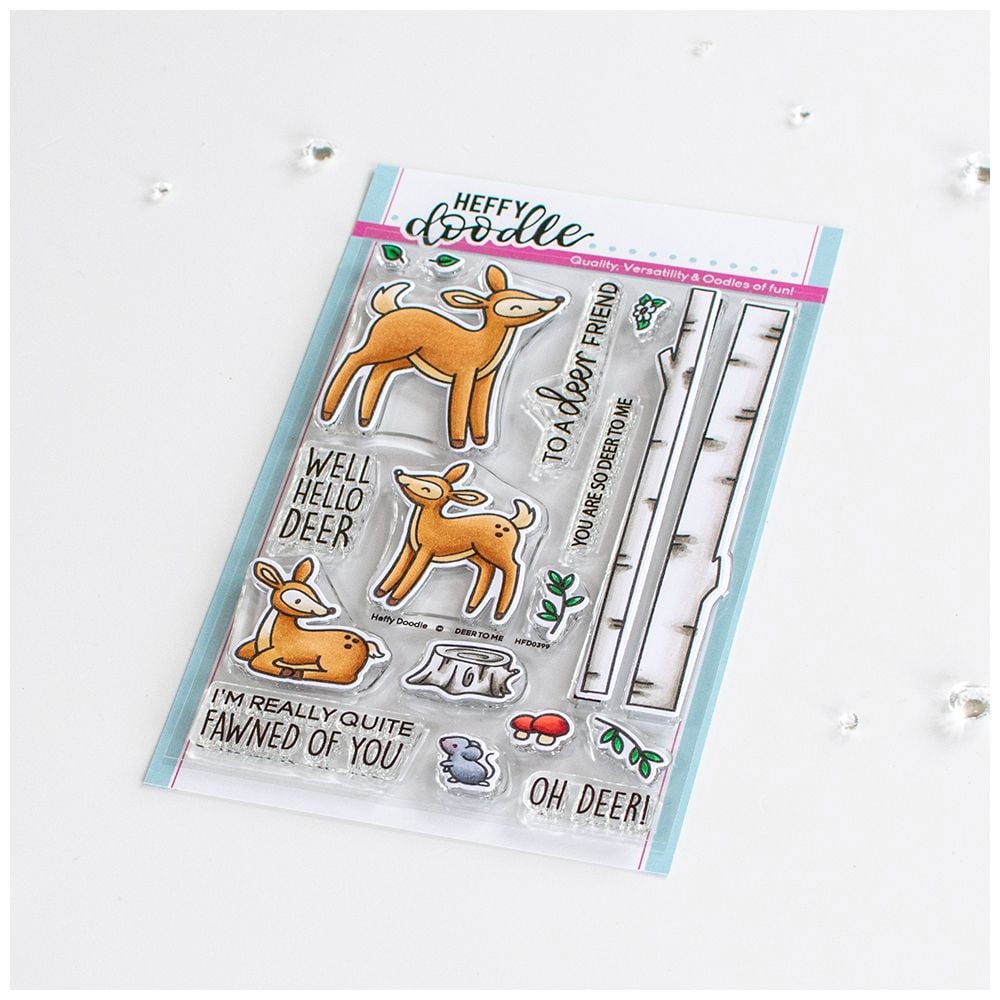 ***NEW*** Heffy Doodle - Deer To Me clear stamps