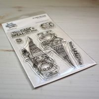 Sweet November - A Little Wicked Clear stamp set