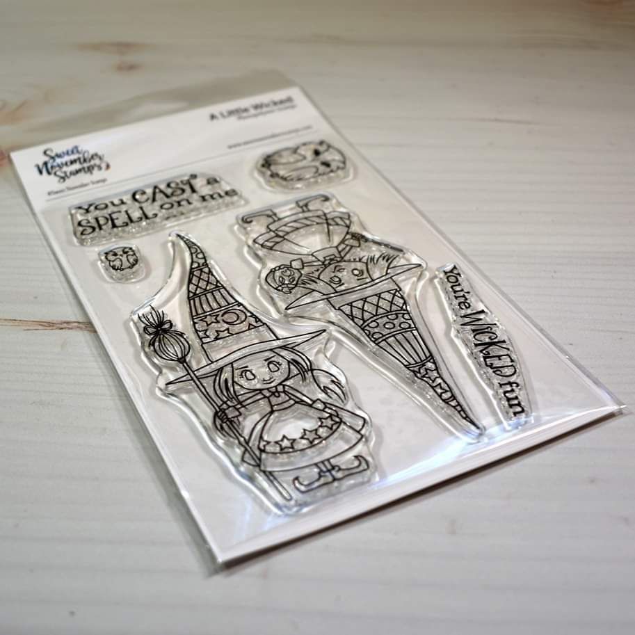 ****NEW**** PRE-ORDER**** Sweet November - A Little Wicked Clear stamp set