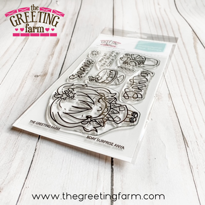 ***NEW*** Birthday Surprise clear stamp set - The Greeting Farm