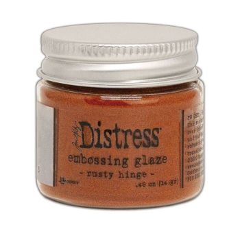 Distress Embossing Glaze Rusty Hinge
