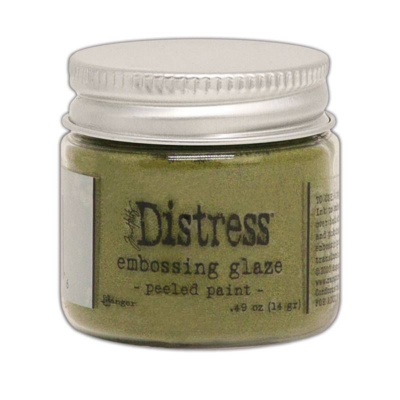 Distress Embossing Glaze Peeled Paint