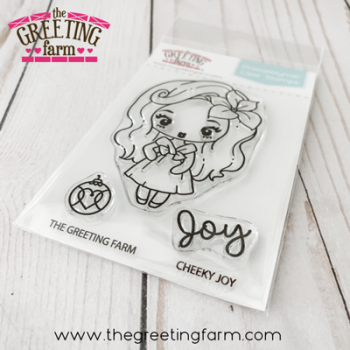 Cheeky Joy clear stamp set - The Greeting Farm