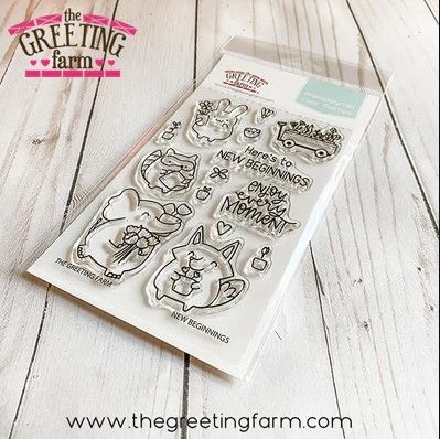 New Beginnings clear stamp set - The Greeting Farm