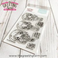 Creepin Cool clear stamp set - The Greeting Farm