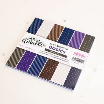 ***NEW*** Heffy Doodle - Patterned Paper Pad - 6"x6" - Man Cave