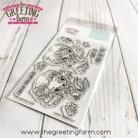 Cheeky Mermaids clear stamp set - The Greeting Farm