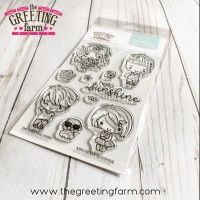 Mini-Remix Sunshine clear stamp set - The Greeting Farm
