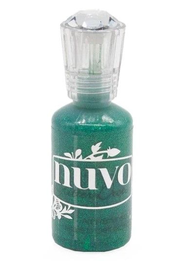 Nuvo - Glitter Drops - Grotto Green