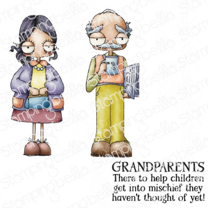 ****NEW**** Stamping Bella - ODDBALL GRANDPARENTS