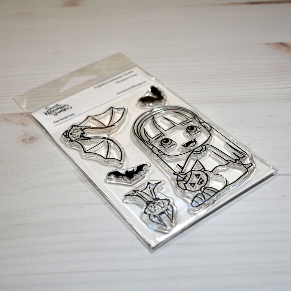 ****NEW**** Sweet November - Frightful Flutterbee Claudia Clear stamp set