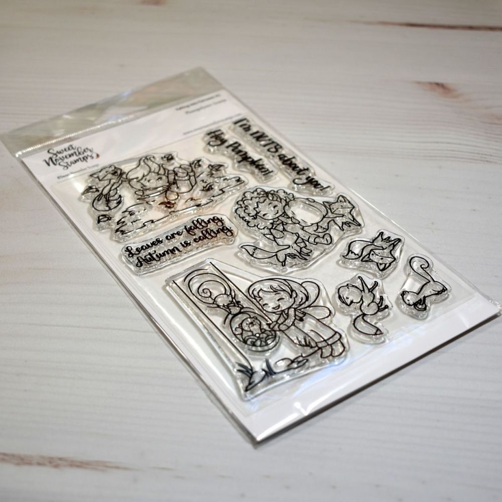 ****NEW**** Sweet November - Falling into Fairwees #2 Clear stamp set