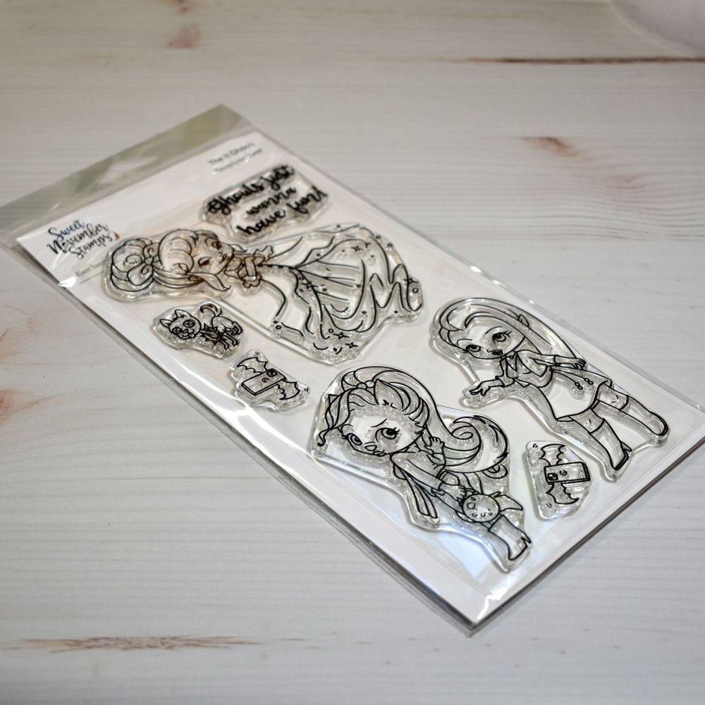 ****NEW**** Sweet November - The It Ghouls Clear stamp set