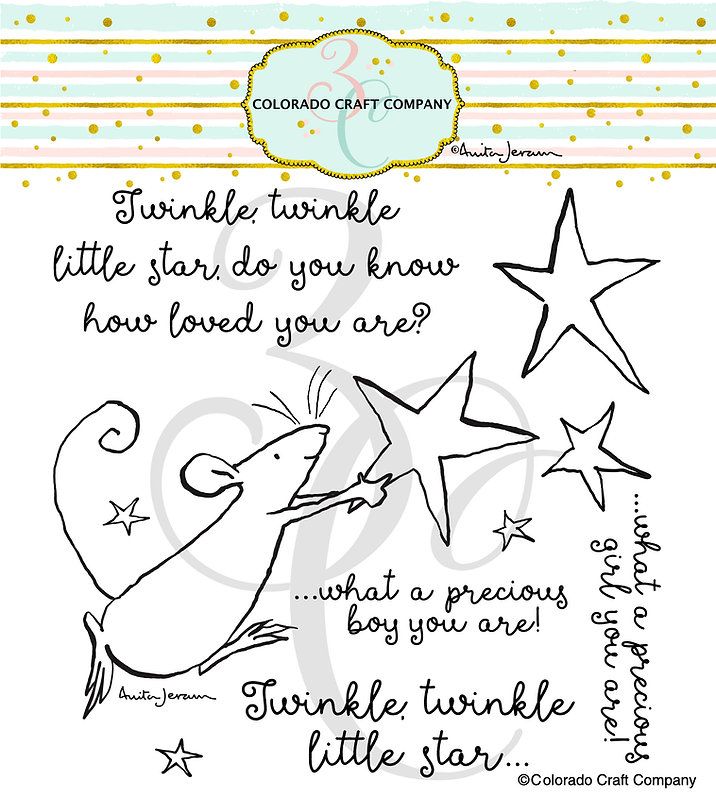 Colorado Craft Company - Anita Jeram - Twinkle Little Star