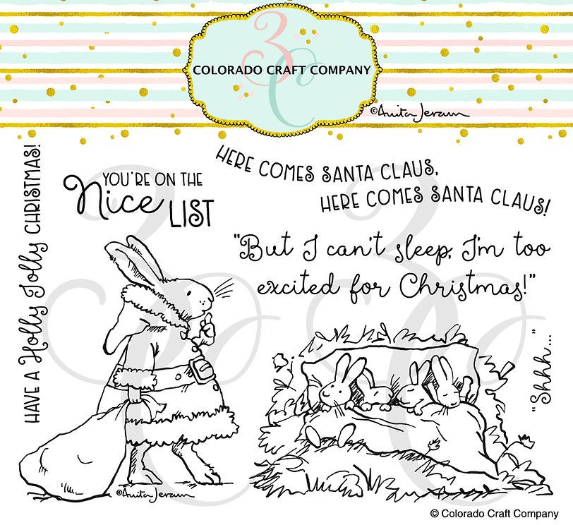 Colorado Craft Company - Anita Jeram - Santa Bunny
