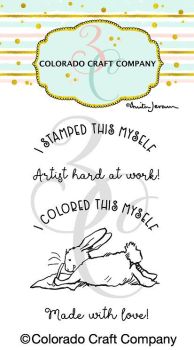 Colorado Craft Company - Anita Jeram - Back Card Bunny Mini
