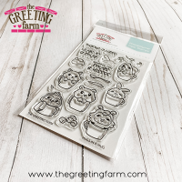 Hugs in a Mug clear stamp set - The Greeting Farm