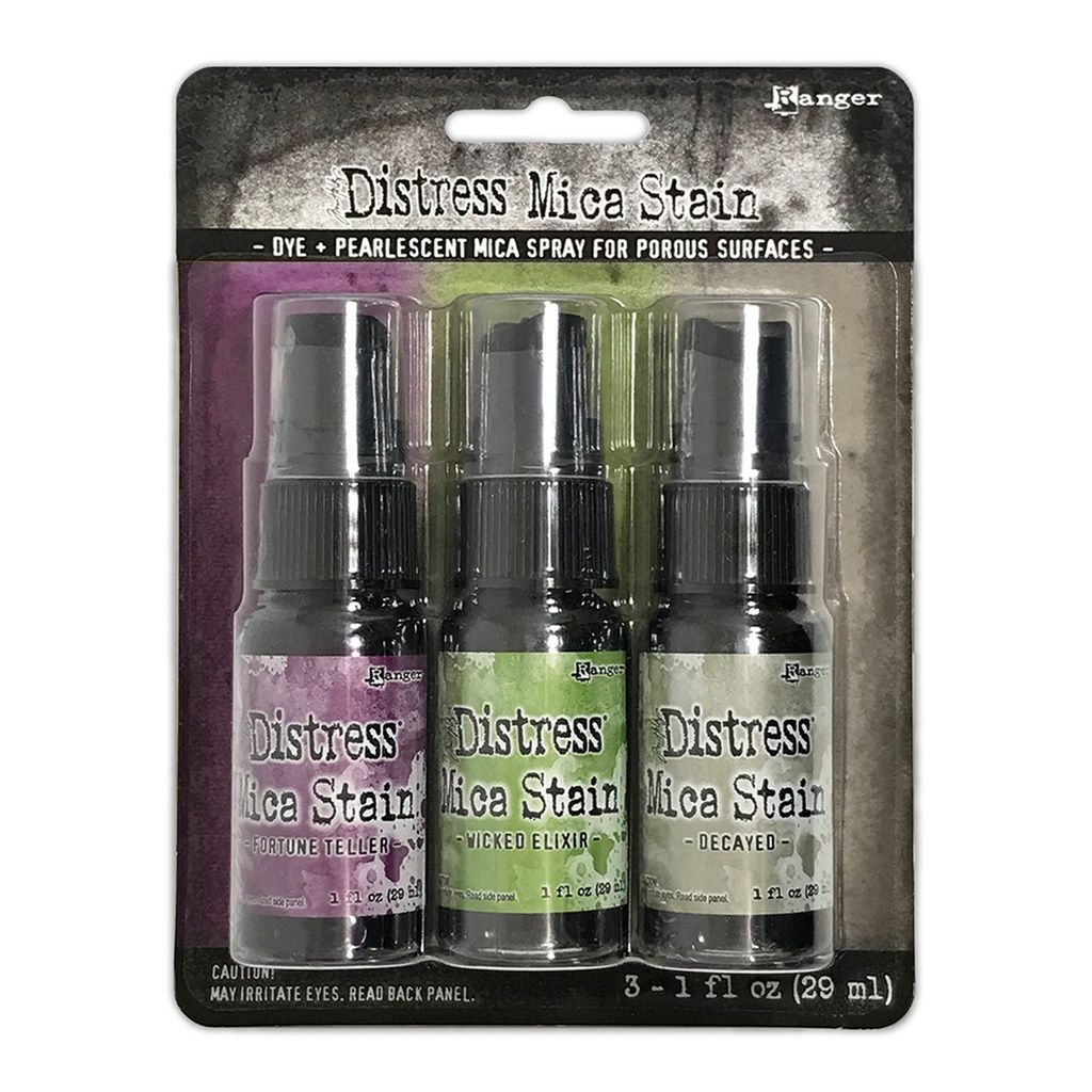 ***NEW*** Distress Mica Stains Halloween Set 4 (Includes Fortune Teller, Wi