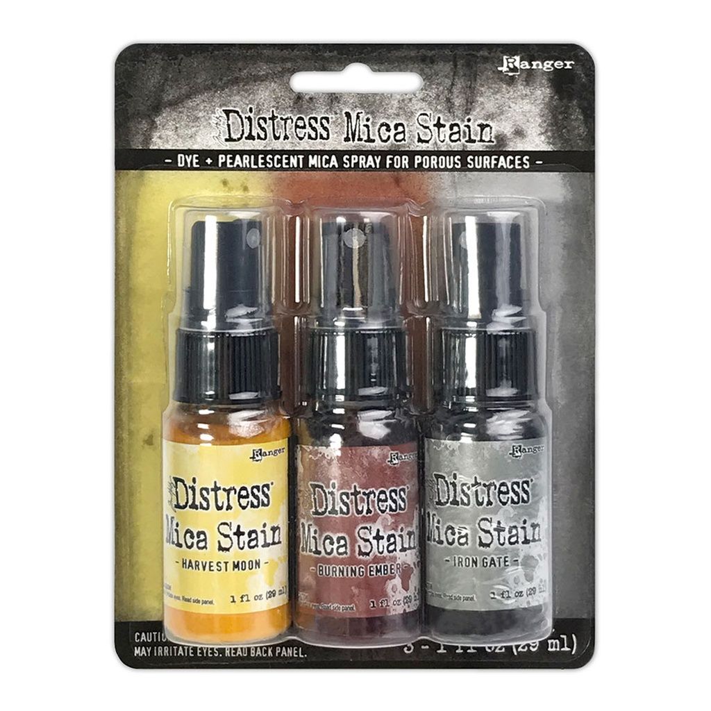 ***NEW*** Distress Mica Stains Halloween Set 3 (Includes Harvest Moon, Burn