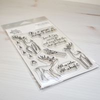 Sweet November - Elegant Reindeer Clear stamp set