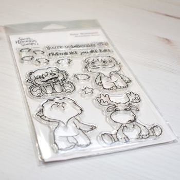 Sweet November - Baby Bominable Clear stamp set